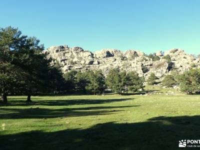 Abantos y Puerto de Malagón; las chorreras gredos parque natural de redes rutas ermita de hontanares